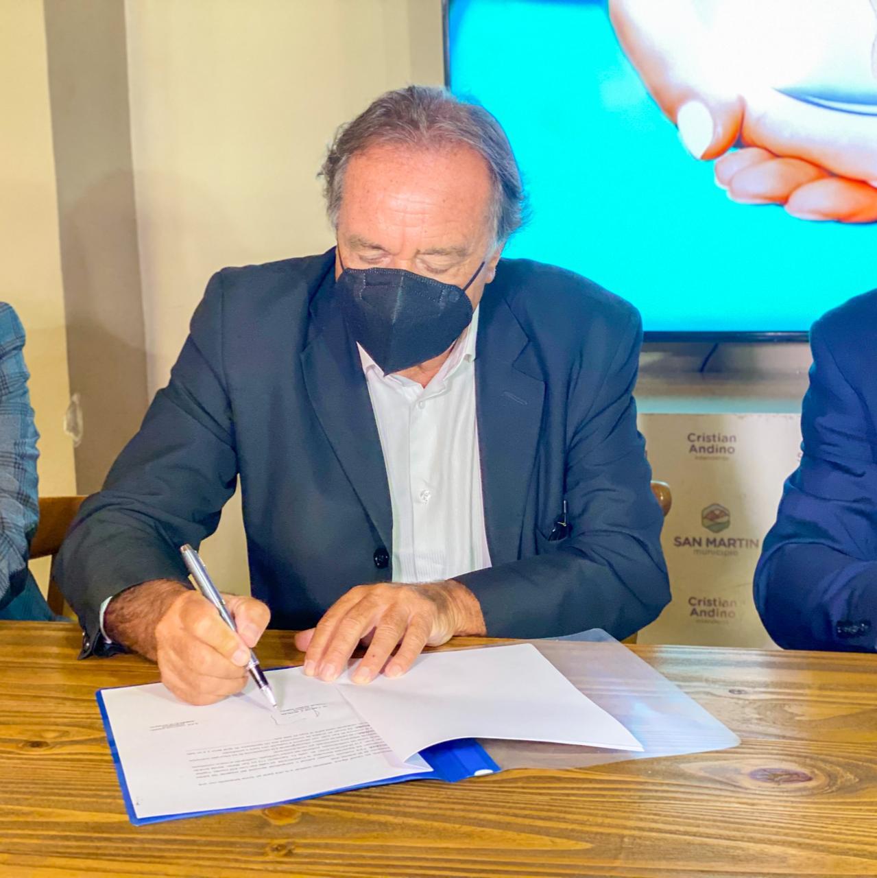 fundacion sanatorio argentino firma con san martin