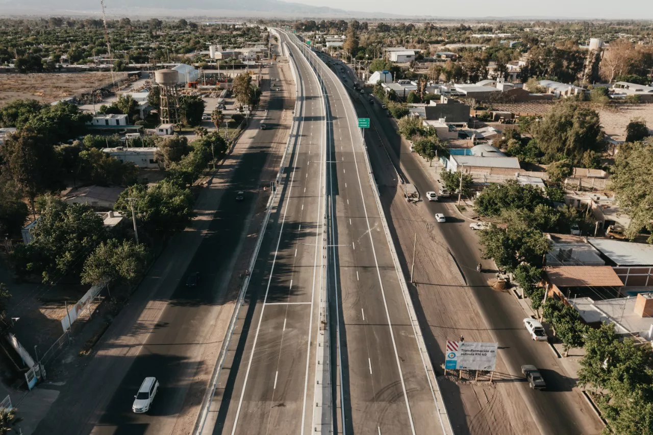 obra ruta 40 norte