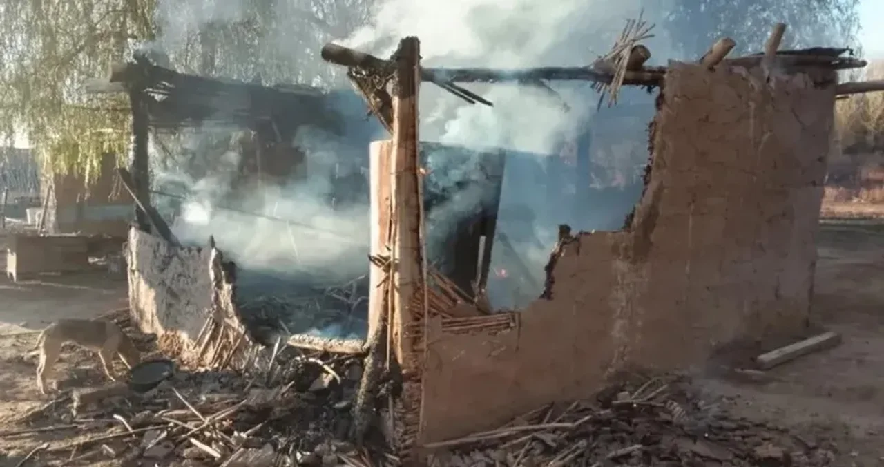 incendio vivienda 25 de mayo