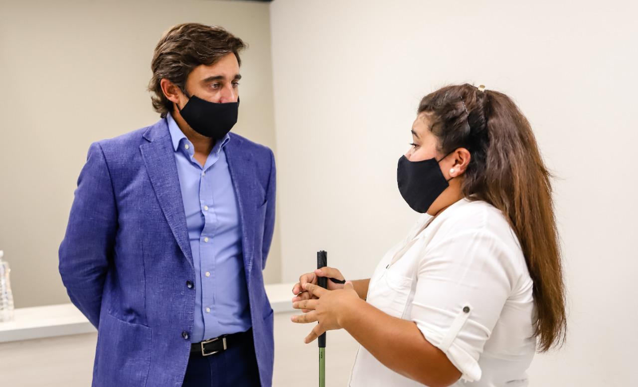 baistrocchi - mujer no vidente