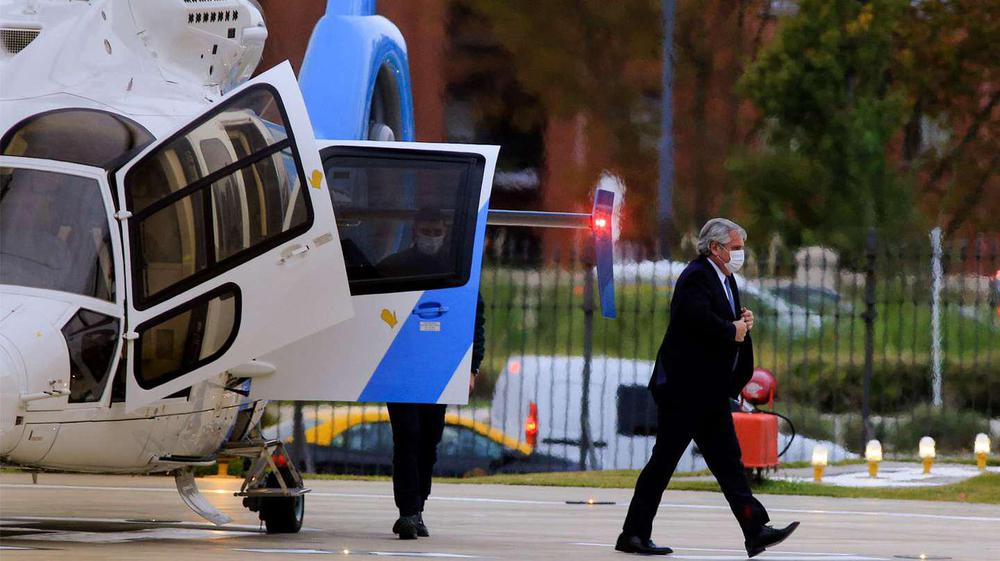 presidente helicoptero casa rosada