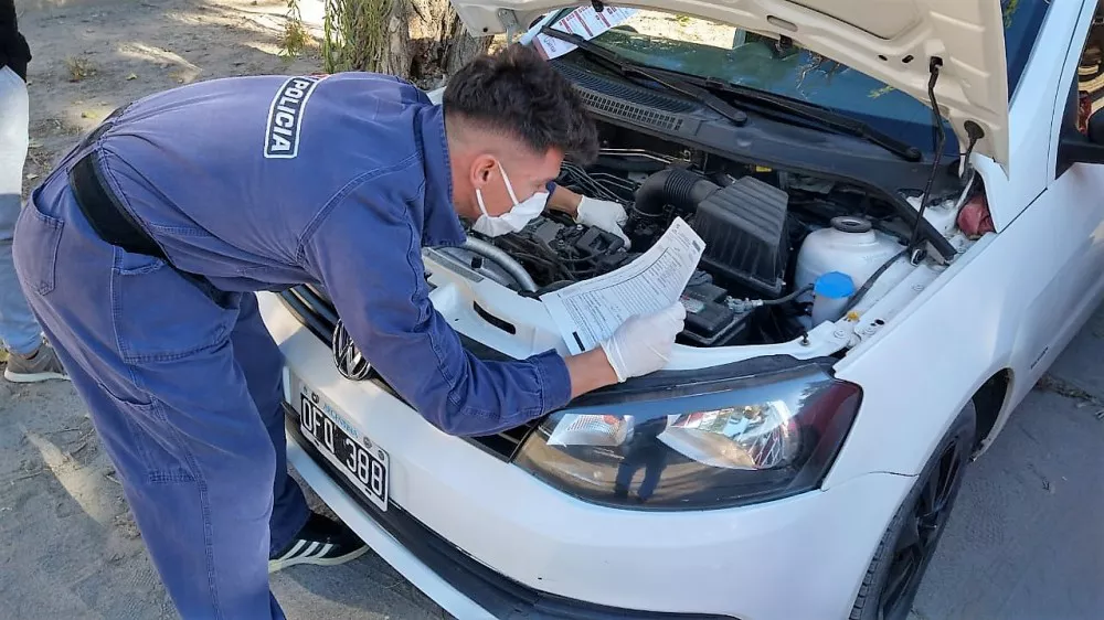 grabado de autopartes