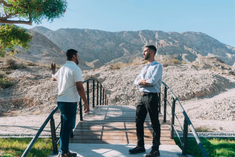 Franco Bressan subdirector espacios verdes