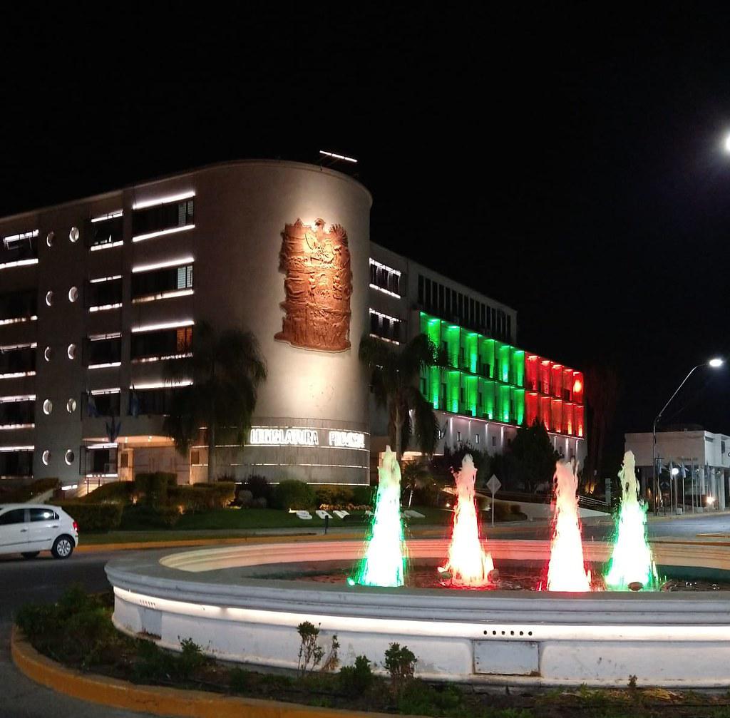 legislatura color verde rojo
