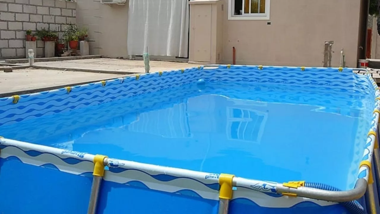 pileta de lona
