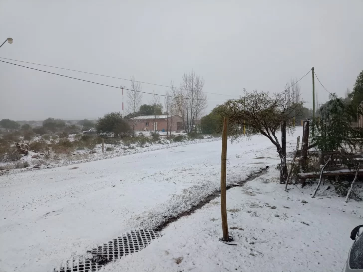 nieve en sarmiento