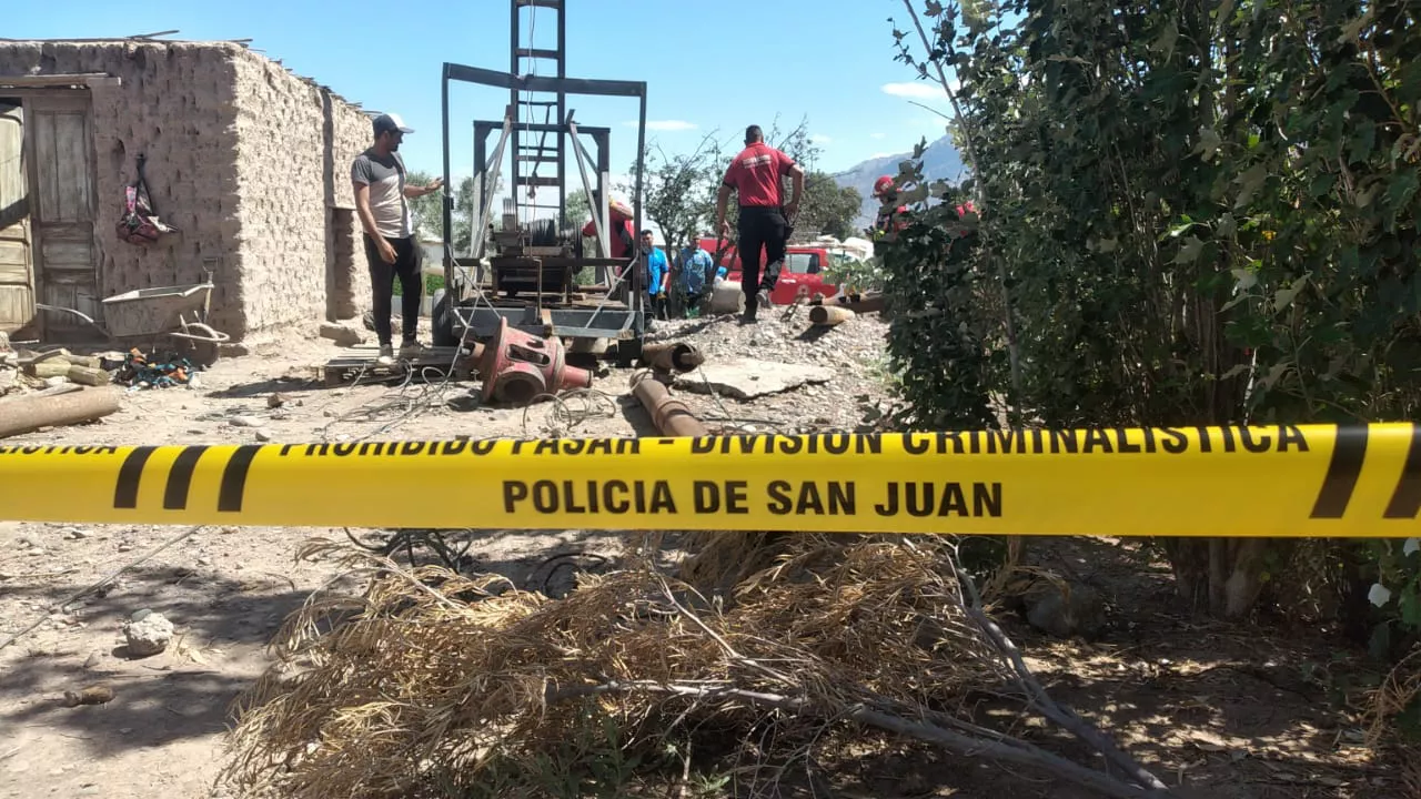 obrero pozo muerte