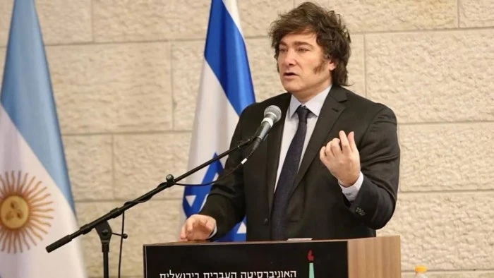 milei israel}