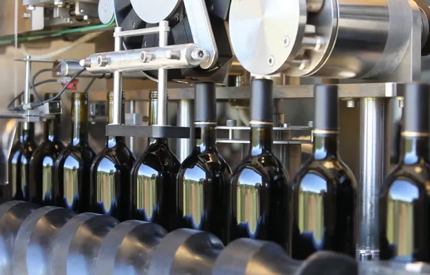 vino botella envasadora