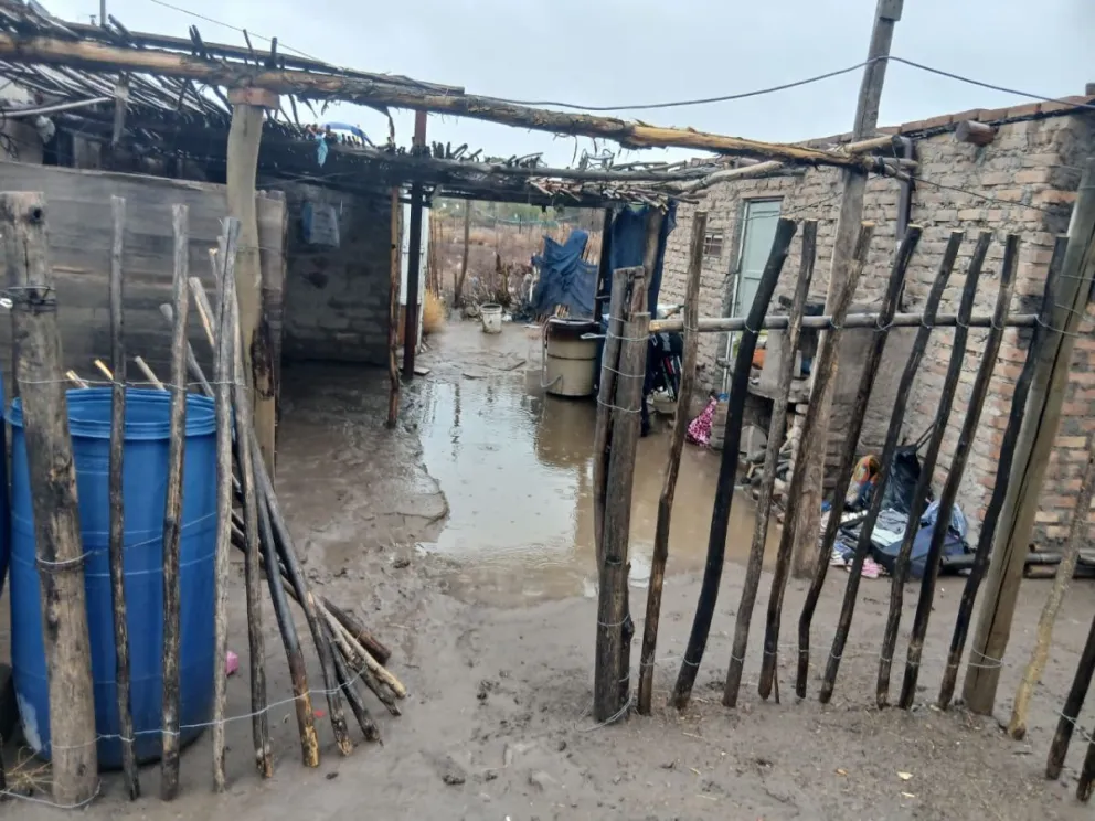 vivienda inundada inundacion lluvias temporal