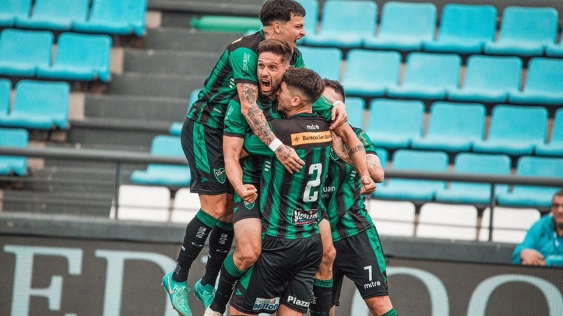 san martin gol festejo