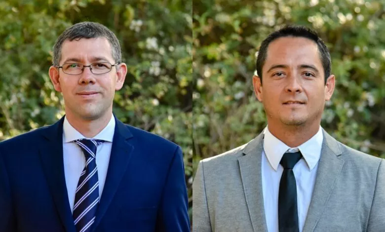 nuevos funcionarios capital dario molina cristian hernandez