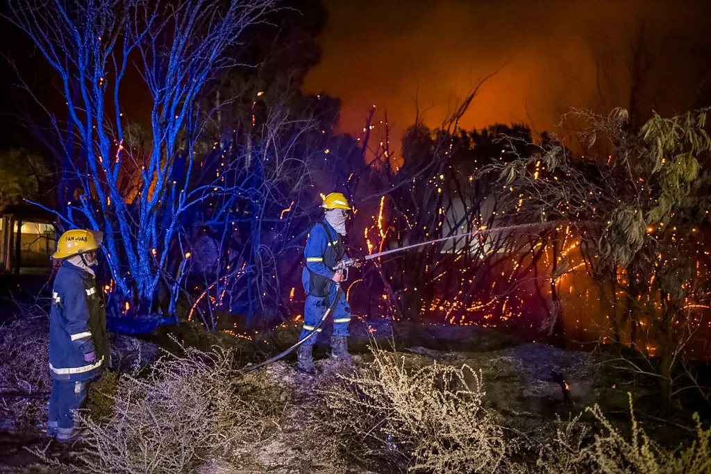 incendio parque sarmiento