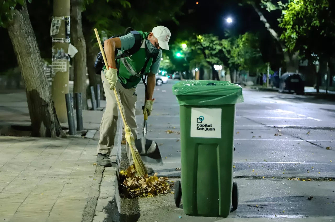 capital limpieza de noche